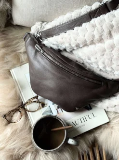 VIAMAJA Bæltetasker<Bumbag Aura - Dark taupe