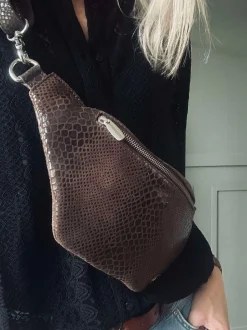 VIAMAJA Bæltetasker<Bumbag Aura Brown Croco