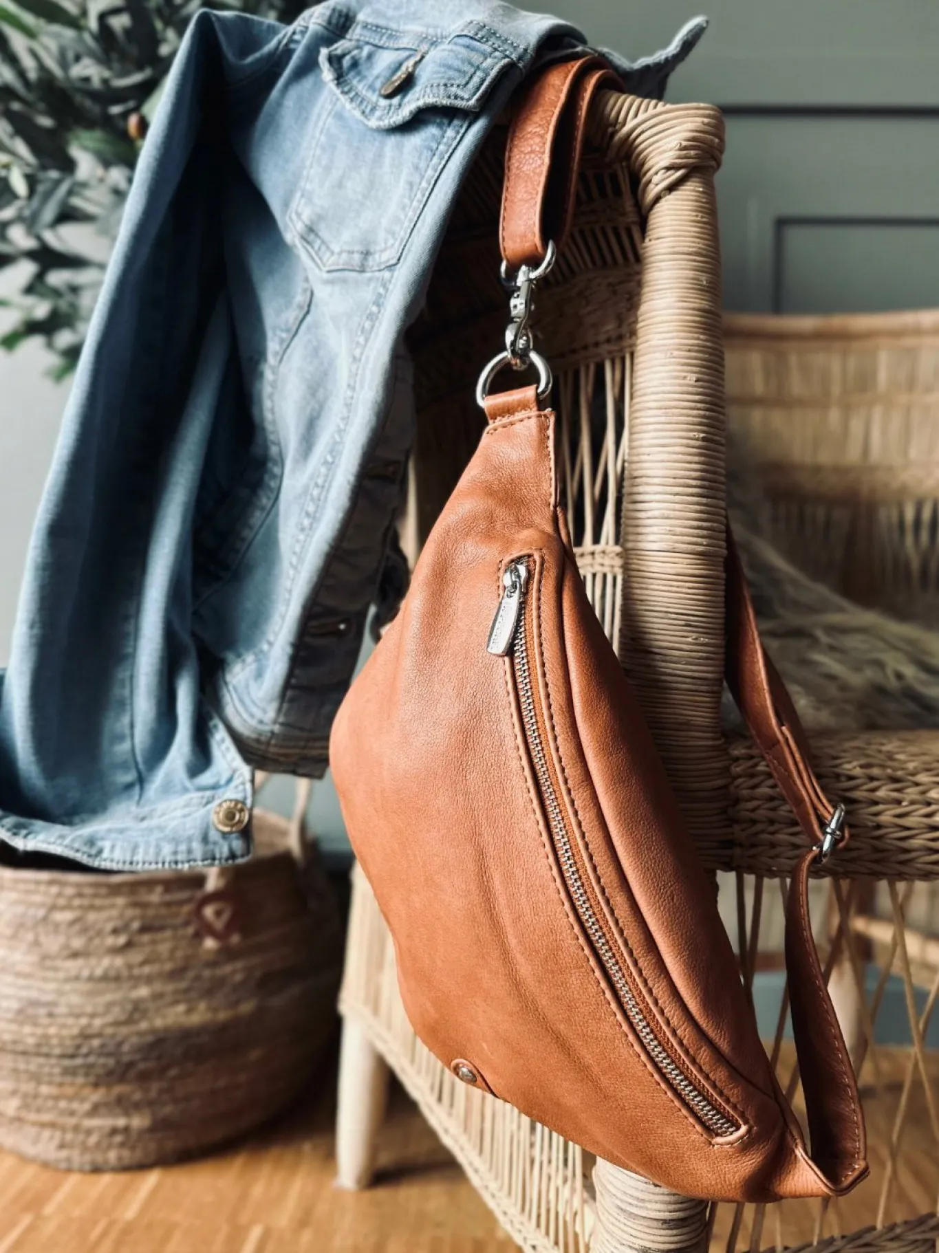 VIAMAJA Bæltetasker<Bumbag Aura Cognac