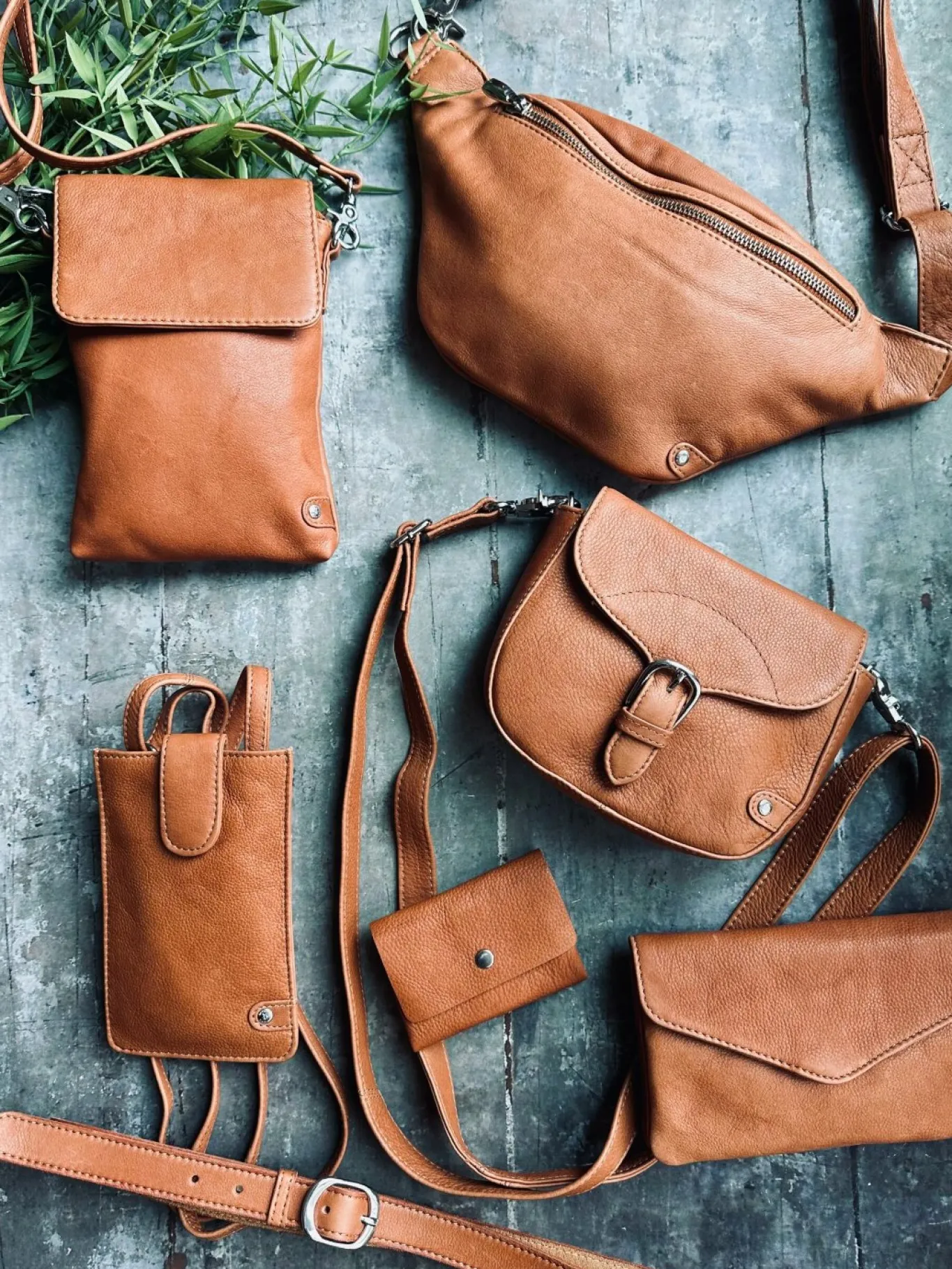 VIAMAJA Bæltetasker<Bumbag Aura Cognac