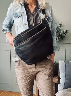VIAMAJA Bæltetasker<Bumbag BIG Astrid - Black / Gold