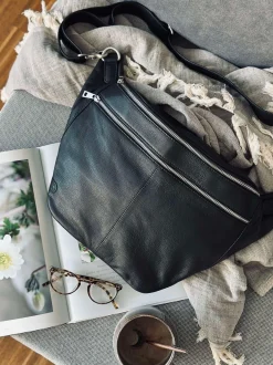 VIAMAJA Bæltetasker<Bumbag BIG Astrid - Black / Silver