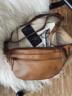 VIAMAJA Bæltetasker<Bumbag Big Selma - Cognac