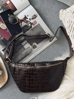 VIAMAJA Bæltetasker<Bumbag brown croco
