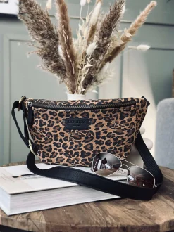 VIAMAJA Bæltetasker<Bumbag Daily Leopard dark