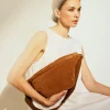VIAMAJA Bæltetasker|Læder Tasker<Bumbag Donna Ruskind - Tan