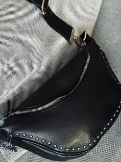 VIAMAJA Bæltetasker|Læder Tasker<Bumbag IRIS - Black / Gold