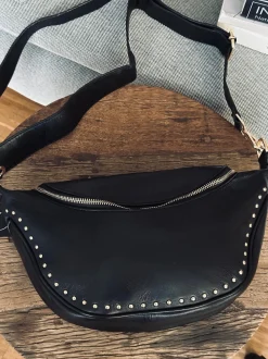 VIAMAJA Bæltetasker|Læder Tasker<Bumbag IRIS - Black / Gold