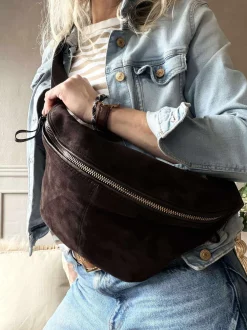 VIAMAJA Bæltetasker|Læder Tasker<Bumbag Julia Ruskind - Dark coffee