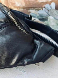 VIAMAJA Bæltetasker|Læder Tasker<Bumbag JUNE - BIG Black