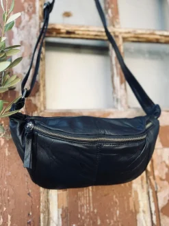 VIAMAJA Bæltetasker|Læder Tasker<Bumbag JUNE - BIG Black