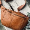 VIAMAJA Bæltetasker|Læder Tasker<Bumbag JUNE - Cognac