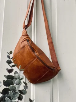 VIAMAJA Bæltetasker|Læder Tasker<Bumbag JUNE - Cognac