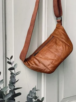 VIAMAJA Bæltetasker|Læder Tasker<Bumbag JUNE - Cognac