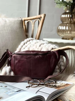 VIAMAJA Bæltetasker|Læder Tasker<Bumbag JUNE - New Dark cognac