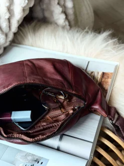 VIAMAJA Bæltetasker|Læder Tasker<Bumbag JUNE - New Dark cognac