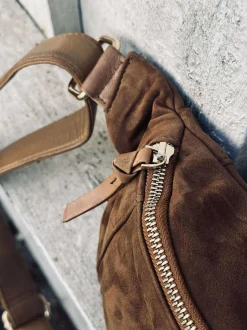 VIAMAJA Bæltetasker|Læder Tasker<Bumbag JUNE Ruskind - Caramel