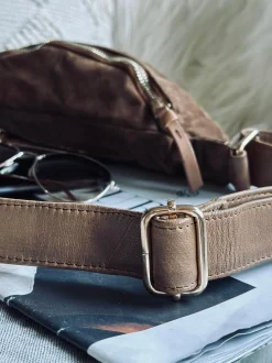 VIAMAJA Bæltetasker|Læder Tasker<Bumbag JUNE Ruskind - Caramel