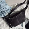 VIAMAJA Bæltetasker|Læder Tasker<Bumbag JUNE Ruskind - Coffee Brown
