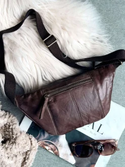 VIAMAJA Bæltetasker|Læder Tasker<Bumbag JUNE True Brown