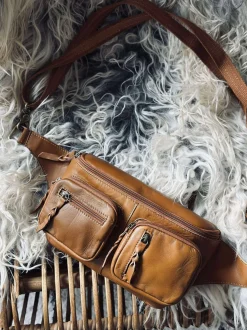VIAMAJA Bæltetasker<Bumbag Kaya - Cognac