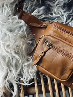 VIAMAJA Bæltetasker<Bumbag Kaya - Cognac