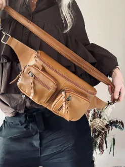 VIAMAJA Bæltetasker<Bumbag Kaya - Cognac
