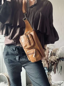 VIAMAJA Bæltetasker<Bumbag Kaya - Cognac