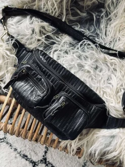 VIAMAJA Bæltetasker<Bumbag Kaya - Sort flet