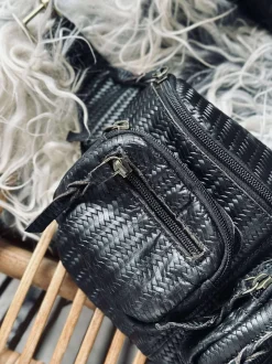 VIAMAJA Bæltetasker<Bumbag Kaya - Sort flet