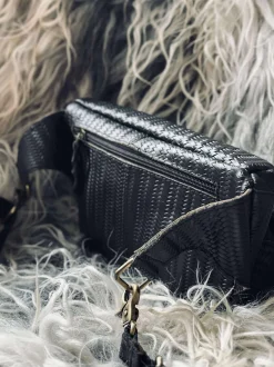 VIAMAJA Bæltetasker<Bumbag Kaya - Sort flet