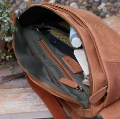 VIAMAJA Bæltetasker|Læder Tasker<Bumbag Large - Cognac