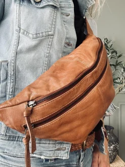 VIAMAJA Bæltetasker<Bumbag LOCK - Cognac