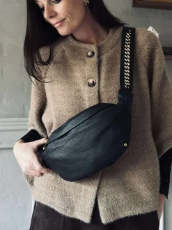 VIAMAJA Bæltetasker<Bumbag med guldkæde på remmen