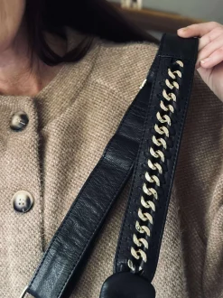 VIAMAJA Bæltetasker<Bumbag med guldkæde på remmen