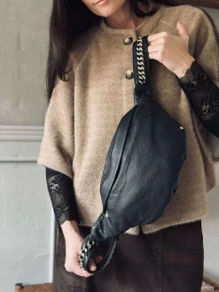 VIAMAJA Bæltetasker<Bumbag med guldkæde på remmen