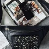 VIAMAJA Bæltetasker<Bumbag med nitter - Black
