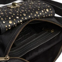 VIAMAJA Bæltetasker<Bumbag med nitter - Black