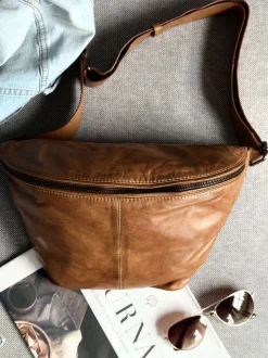VIAMAJA Bæltetasker|Læder Tasker<Bumbag Olivia Cognac