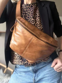 VIAMAJA Bæltetasker|Læder Tasker<Bumbag Olivia Cognac