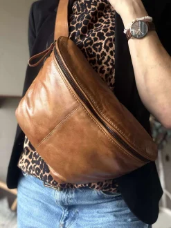 VIAMAJA Bæltetasker|Læder Tasker<Bumbag Olivia Cognac