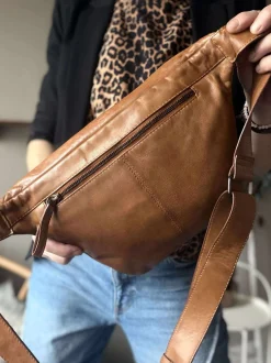 VIAMAJA Bæltetasker|Læder Tasker<Bumbag Olivia Cognac