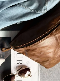 VIAMAJA Bæltetasker|Læder Tasker<Bumbag Olivia Cognac