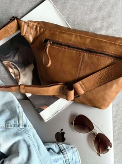 VIAMAJA Bæltetasker|Læder Tasker<Bumbag Olivia Cognac
