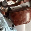 VIAMAJA Bæltetasker|Læder Tasker<Bumbag Olivia Dark Cognac