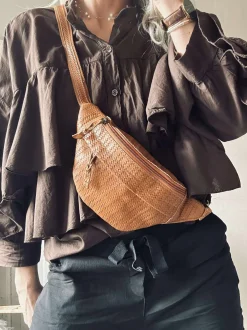 VIAMAJA Bæltetasker<Bumbag Tasha - Cognac flet