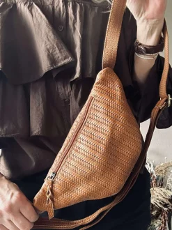 VIAMAJA Bæltetasker<Bumbag Tasha - Cognac flet