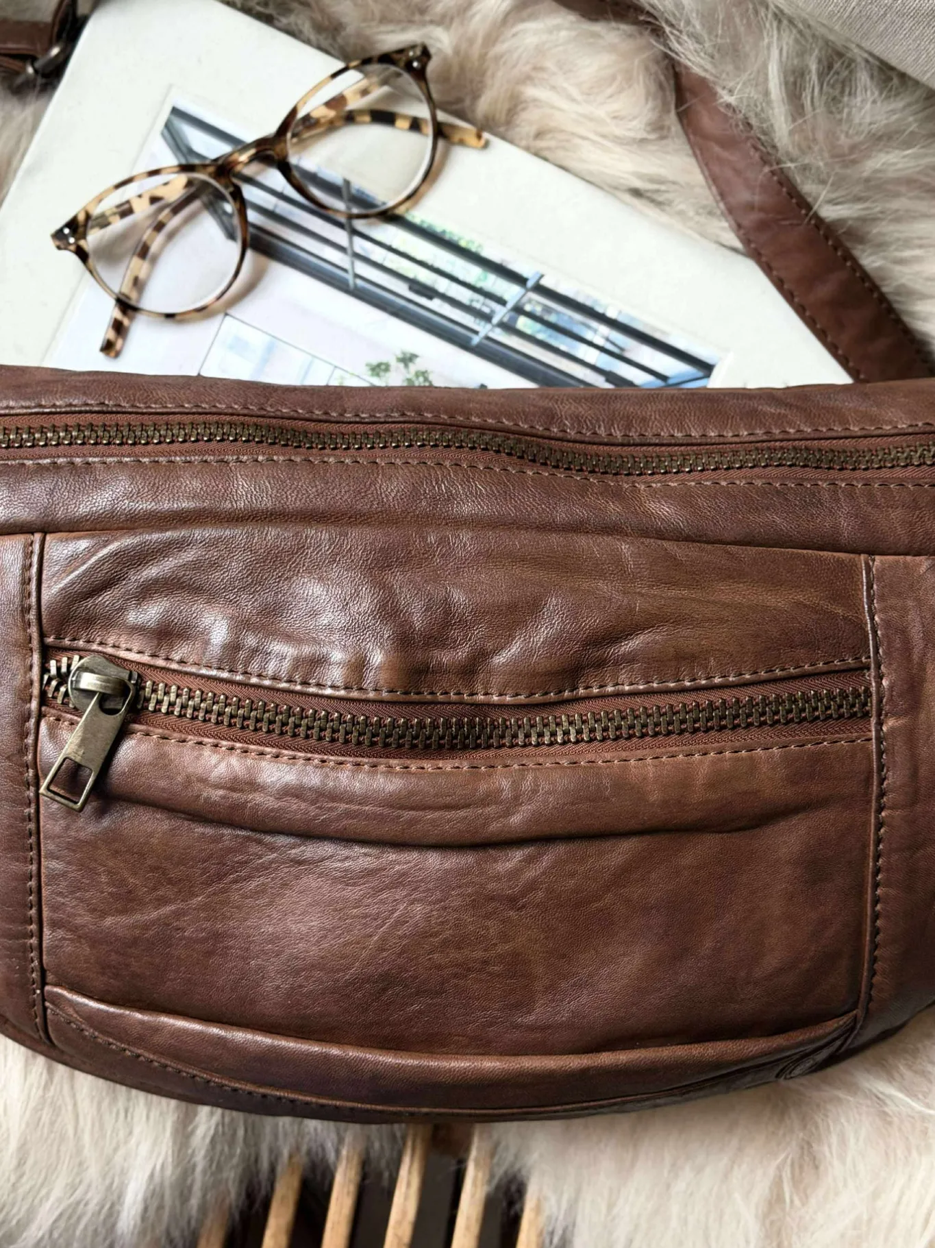 VIAMAJA Bæltetasker<Bumbag XL MIRA - Chesterfield