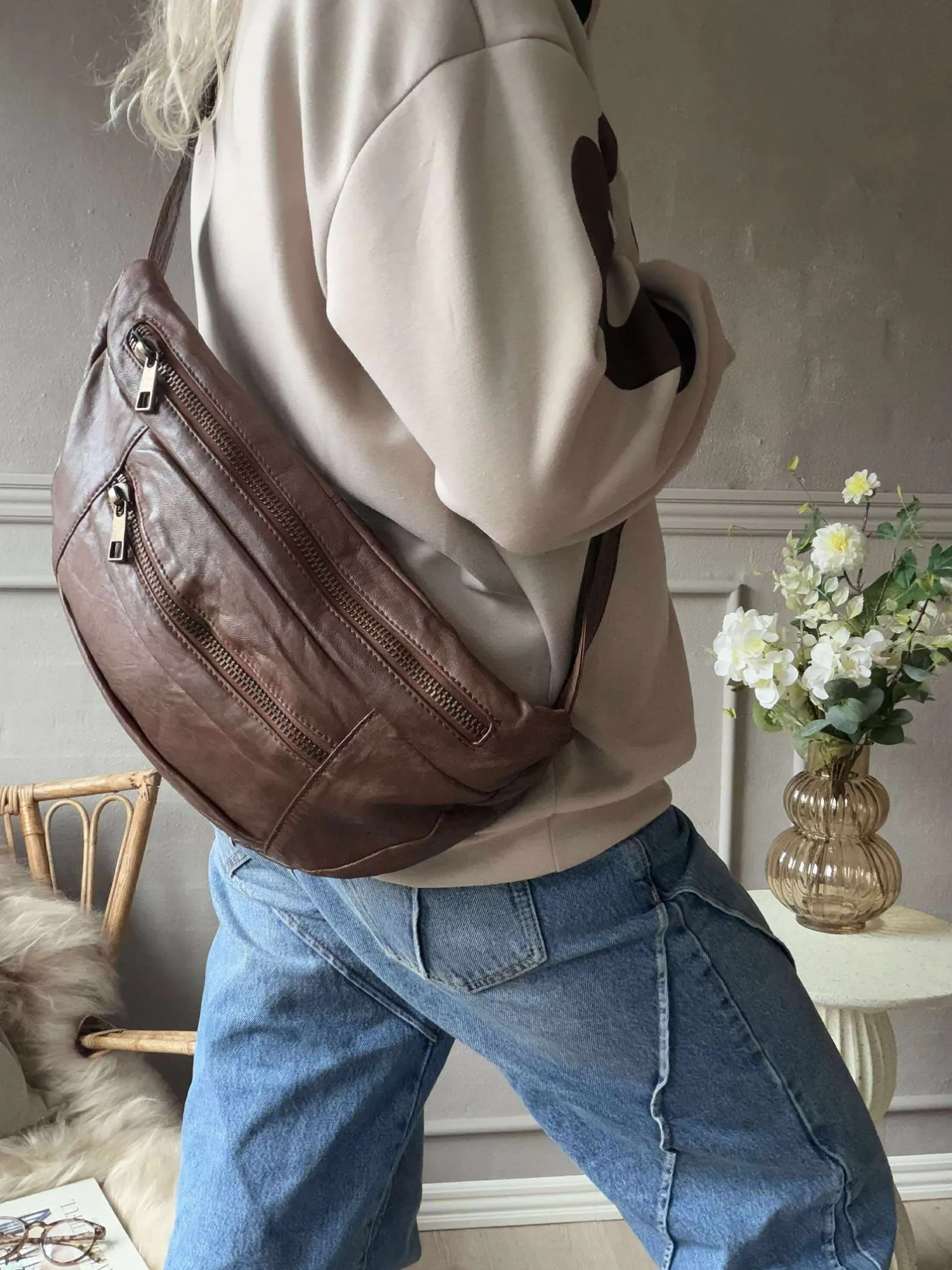 VIAMAJA Bæltetasker<Bumbag XL MIRA - Chesterfield
