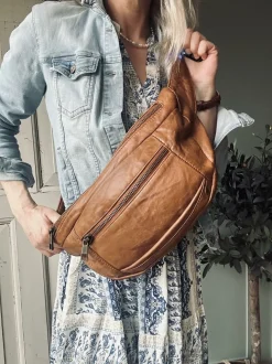 VIAMAJA Bæltetasker<Bumbag XL MIRA – Cognac